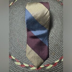 Oscar de la Renta Men's Neck‎ Tie 100% Silk Vintage